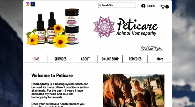 peticareanimalhomeopathy.com