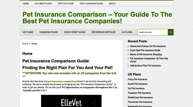 petinsurancecomparisonguide.net