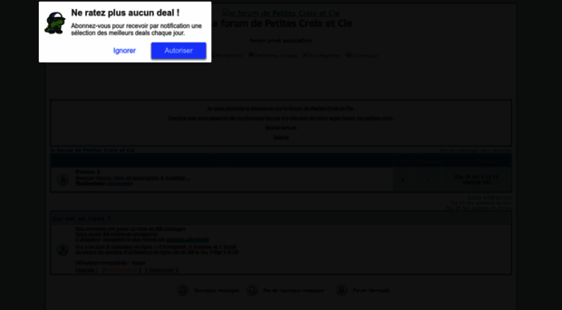 petitescroixetcie.forumactif.org