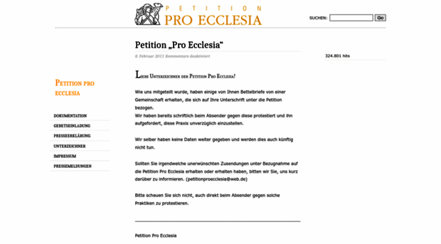 petitionproecclesia.wordpress.com