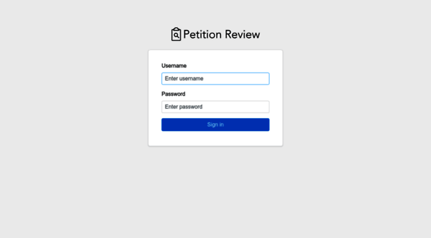 petitionreview.com