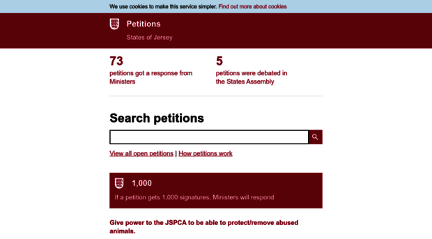 petitions.gov.je