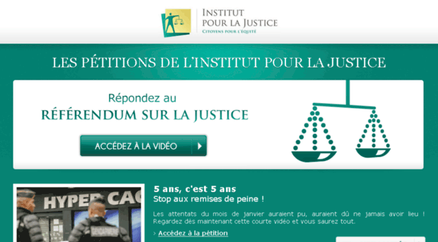 petitions.institutpourlajustice.org