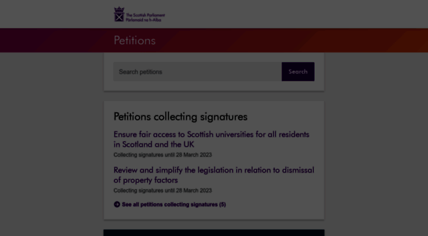 petitions.parliament.scot