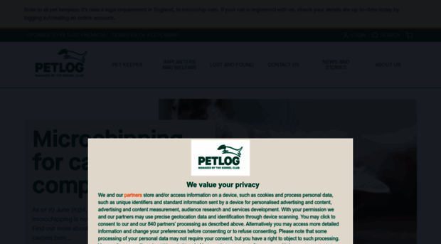 petlog.org.uk
