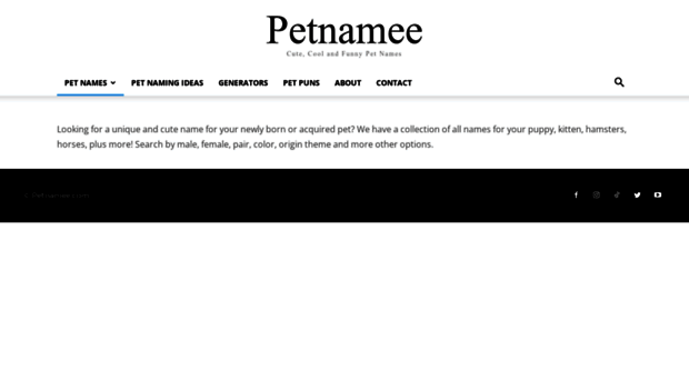 petnamee.com