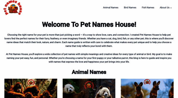 petnameshouse.com