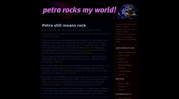 petrarocksmyworld.com