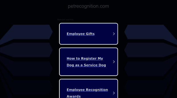 petrecognition.com