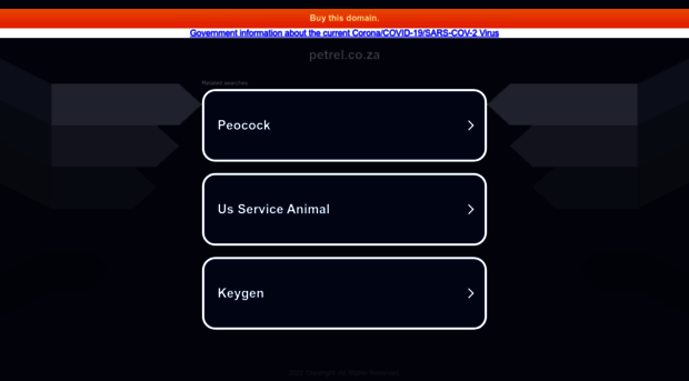 petrel.co.za