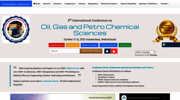 petrochemicalsciences.conferenceseries.com