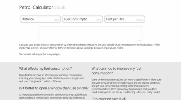 petrol-calculator.co.uk