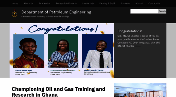 petrol.knust.edu.gh