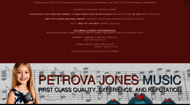 petrovajonesmusic.com