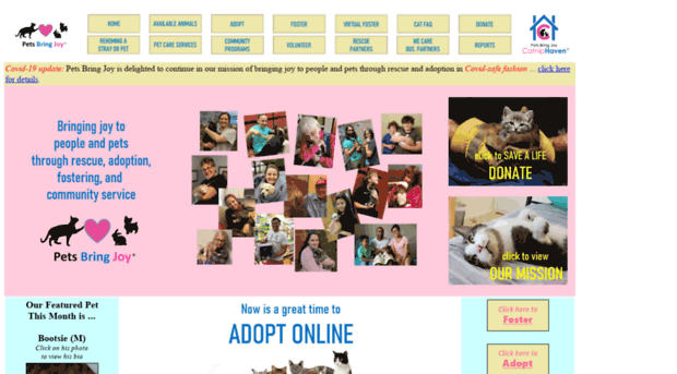 petsbringjoy.org