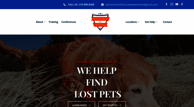 petsearchandrescue.com