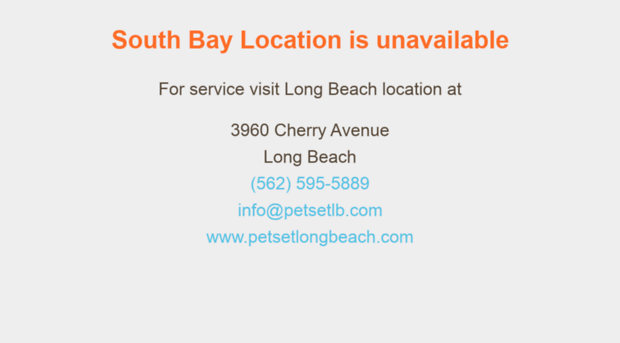 petsetsouthbay.com