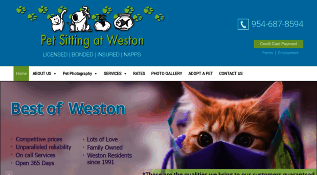 petsittingatweston.com