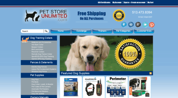 petstoreunlimited.com