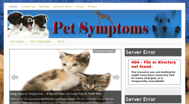 petsymptoms.org