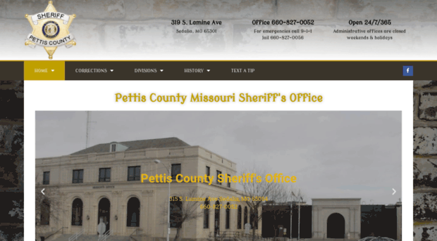 pettiscountysheriff.com