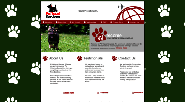 pettravelservices.co.uk