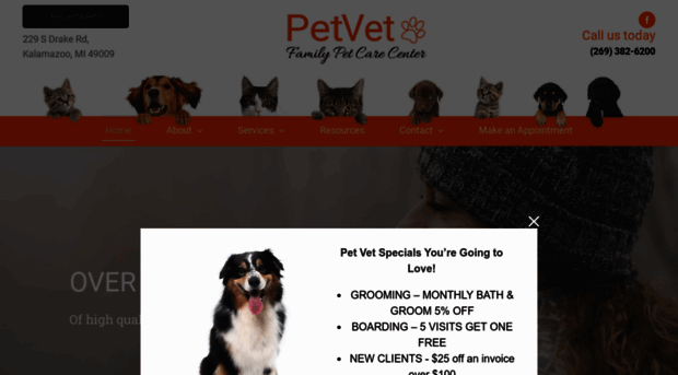 petvetkalamazoo.com