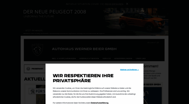 peugeot-autohaus-beier-karlsruhe.de