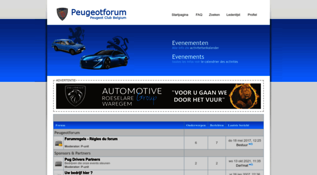 peugeotforum.be