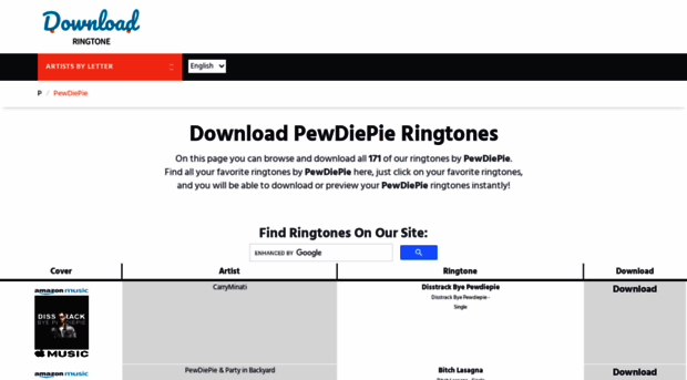 pewdiepie.download-ringtone.com