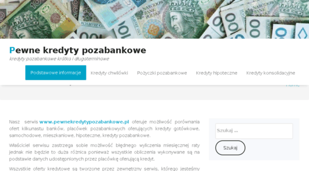 pewnekredytypozabankowe.pl