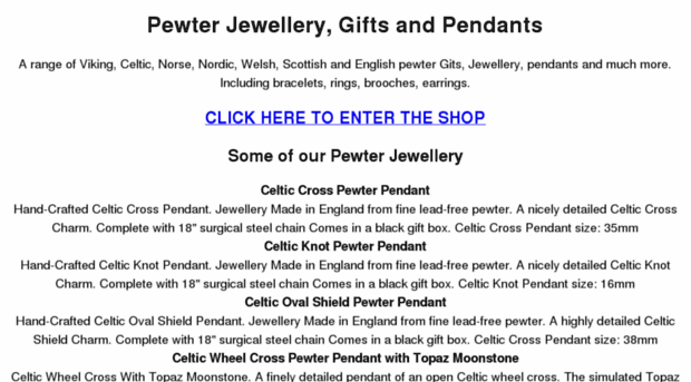 pewtergiftsandpendants.co.uk