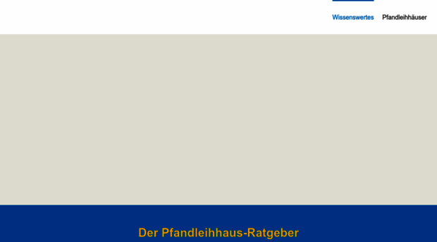 pfandleihhaus-ratgeber.de