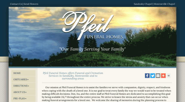 pfeilfuneralhome.com