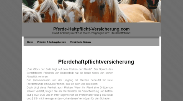 pferde-haftpflicht-versicherung.com