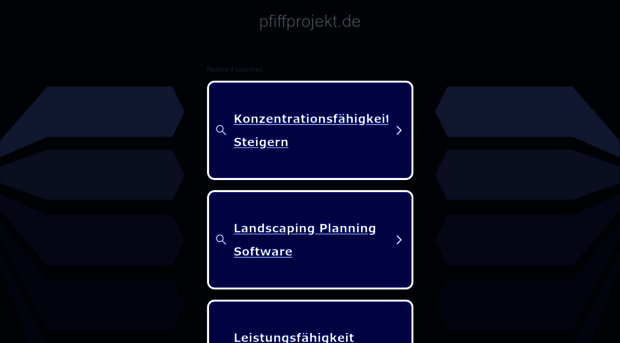 pfiffprojekt.de