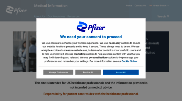 pfizermedicalinformation.co.uk