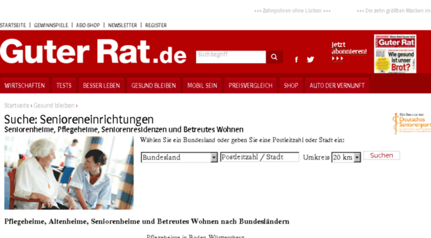 pflegesuche.guter-rat.de