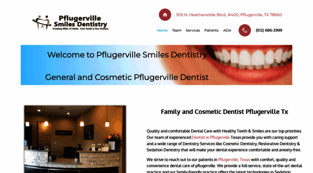 pflugervillesmilesdentistry.com