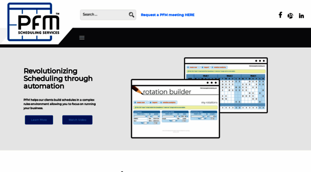 pfmscheduling.com