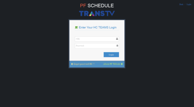 pfschedule.transtv.co.id