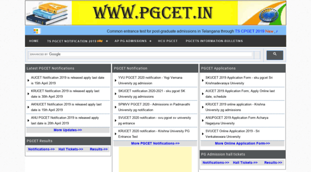 pgcet.in