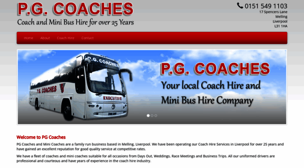 pgcoaches.co.uk