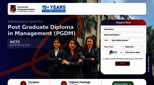 pgdm.lexiconmile.com
