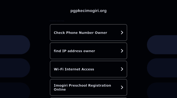 pgpkecimogiri.org