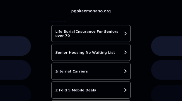 pgpkecmonano.org