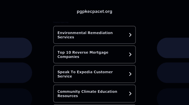 pgpkecpacet.org