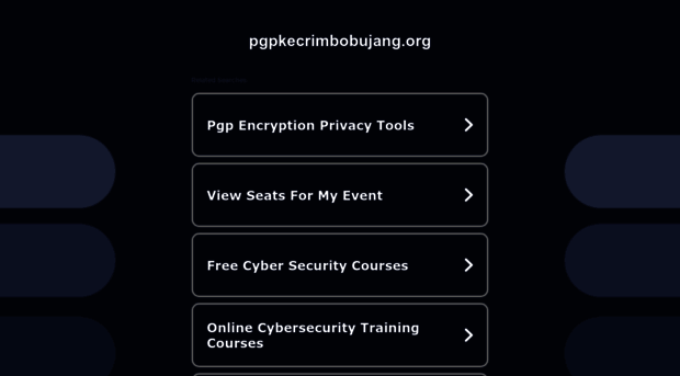 pgpkecrimbobujang.org