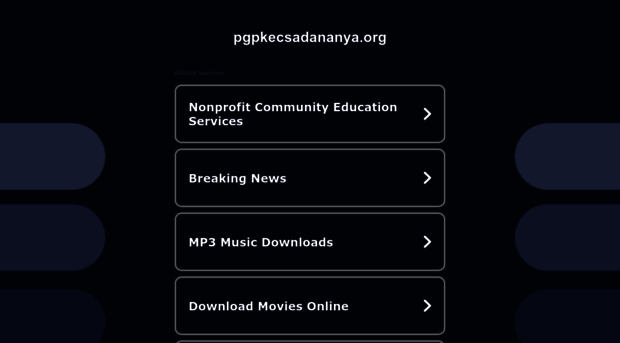 pgpkecsadananya.org