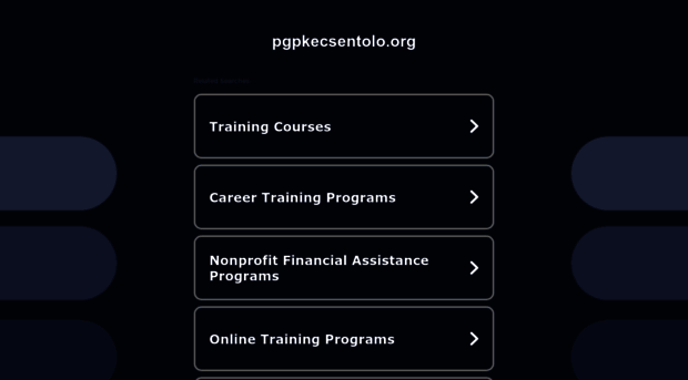 pgpkecsentolo.org